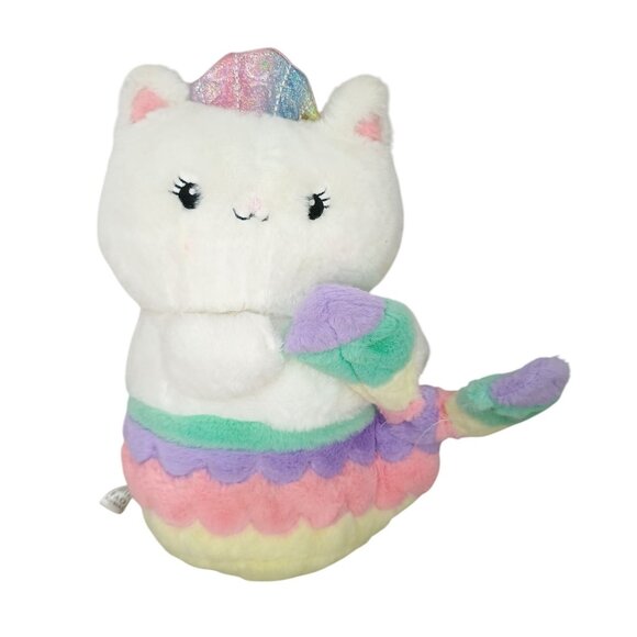 FAO Schwarz Glow Brights Meowmaid 11" Toy Plush Lights Sound Cat Uniforn 11 Inch - Picture 1 of 7